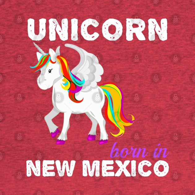 Unicorn Born In New Mexico by GreenCowLand
